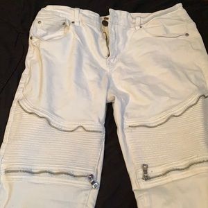Mens size 34 White jeans